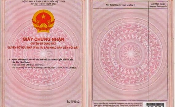 phải có giấy phép xây dựng mới được cấp sổ hồng