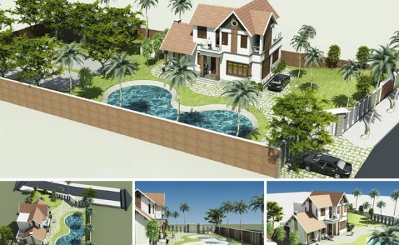Dịch vụ thiết kế nhà và thi công xây dựng trọn gói tại huyện phúc thọ hà nội.