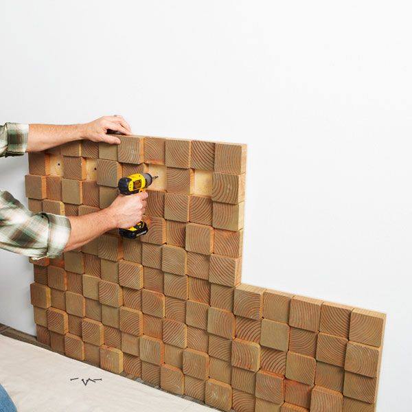 trang trí nội thất đẹp với tường gỗ